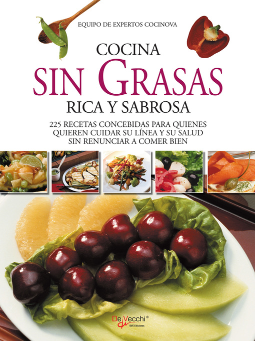 Title details for Cocina sin grasas rica y sabrosa by Equipo de expertos Cocinova - Available